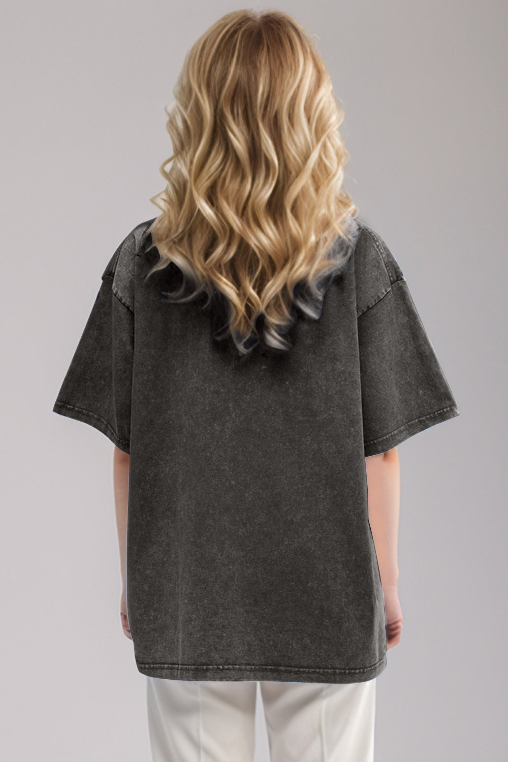 Basic Bae Round Neck Half Sleeve T-Shirt for Women | Casual Cotton Tee | Perfect for Everyday Wear, Outings & Layering