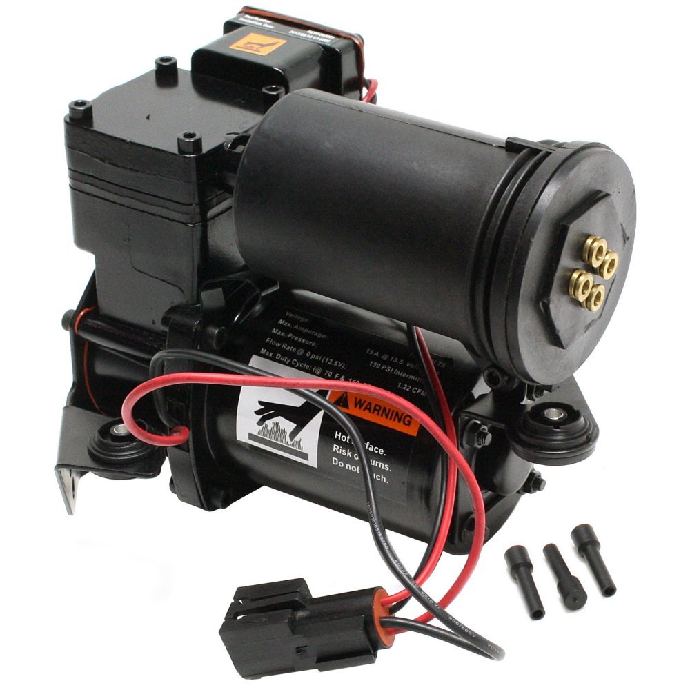 Evan-Fischer Air Suspension Compressor Replacement for 1997-2006 Ford Expedition - Durable Auto Part for Smooth Ride & Off-Road Adventures
