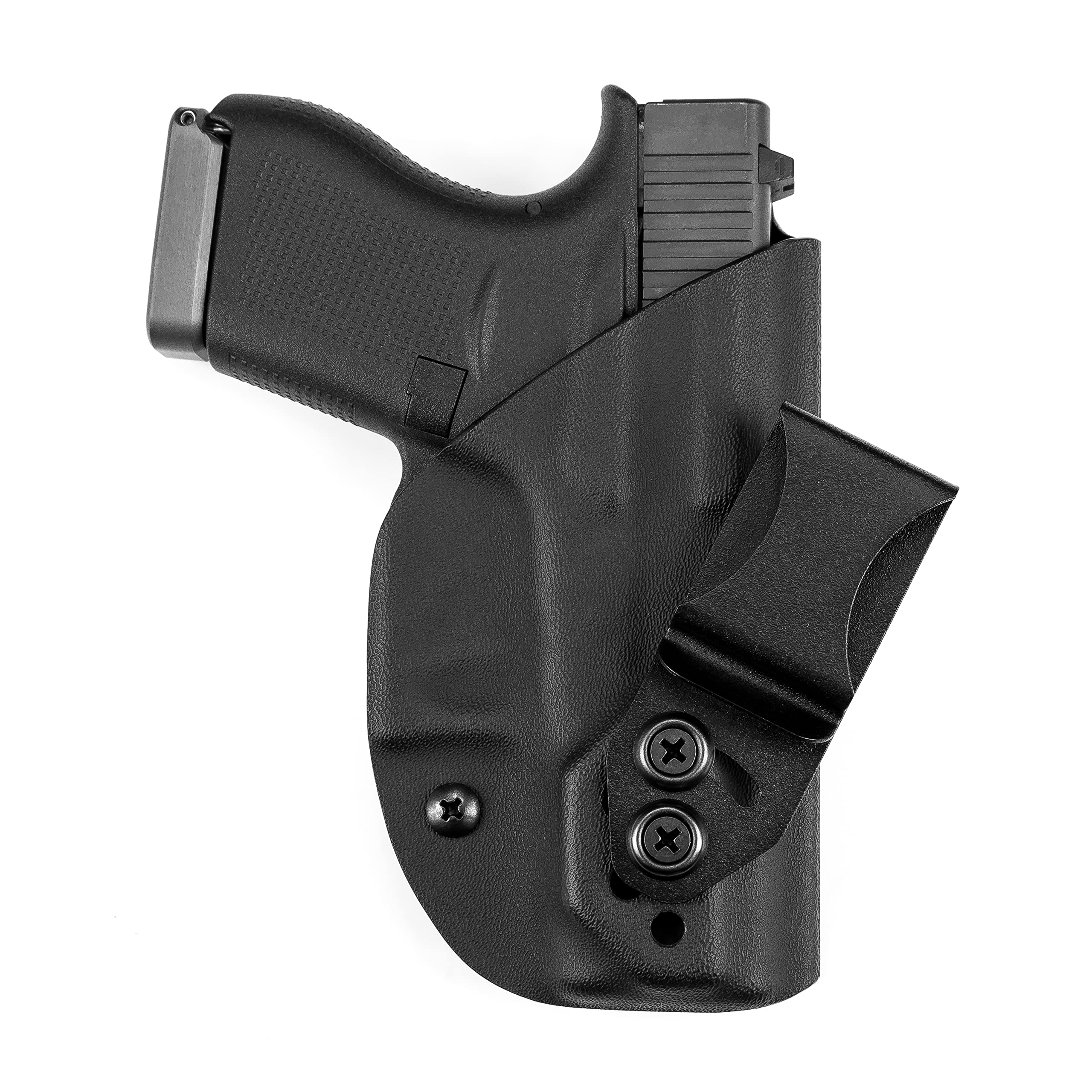 Vedder LightTuck IWB Kydex Concealed Carry Holster for Ruger Pistols - Comfortable & Adjustable Gun Holster for Everyday Carry (EDC), Concealed Carry, and Personal Protection