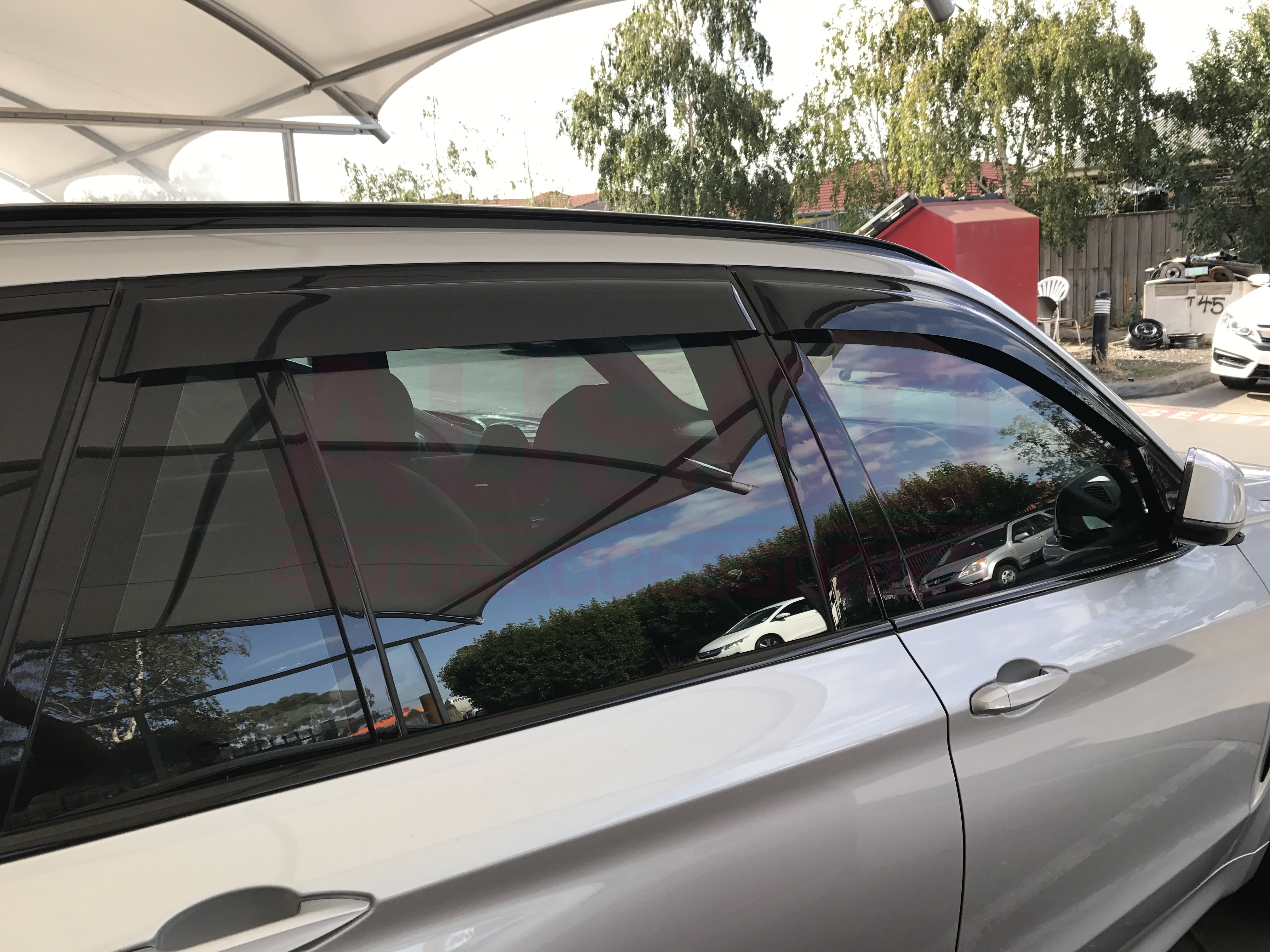 BMW X5 F85 2015-2017 Weather Shields - Premium Car Rain Guards & Window Deflectors for All-Weather Protection - Perfect for Rain, Snow & Highway Driving