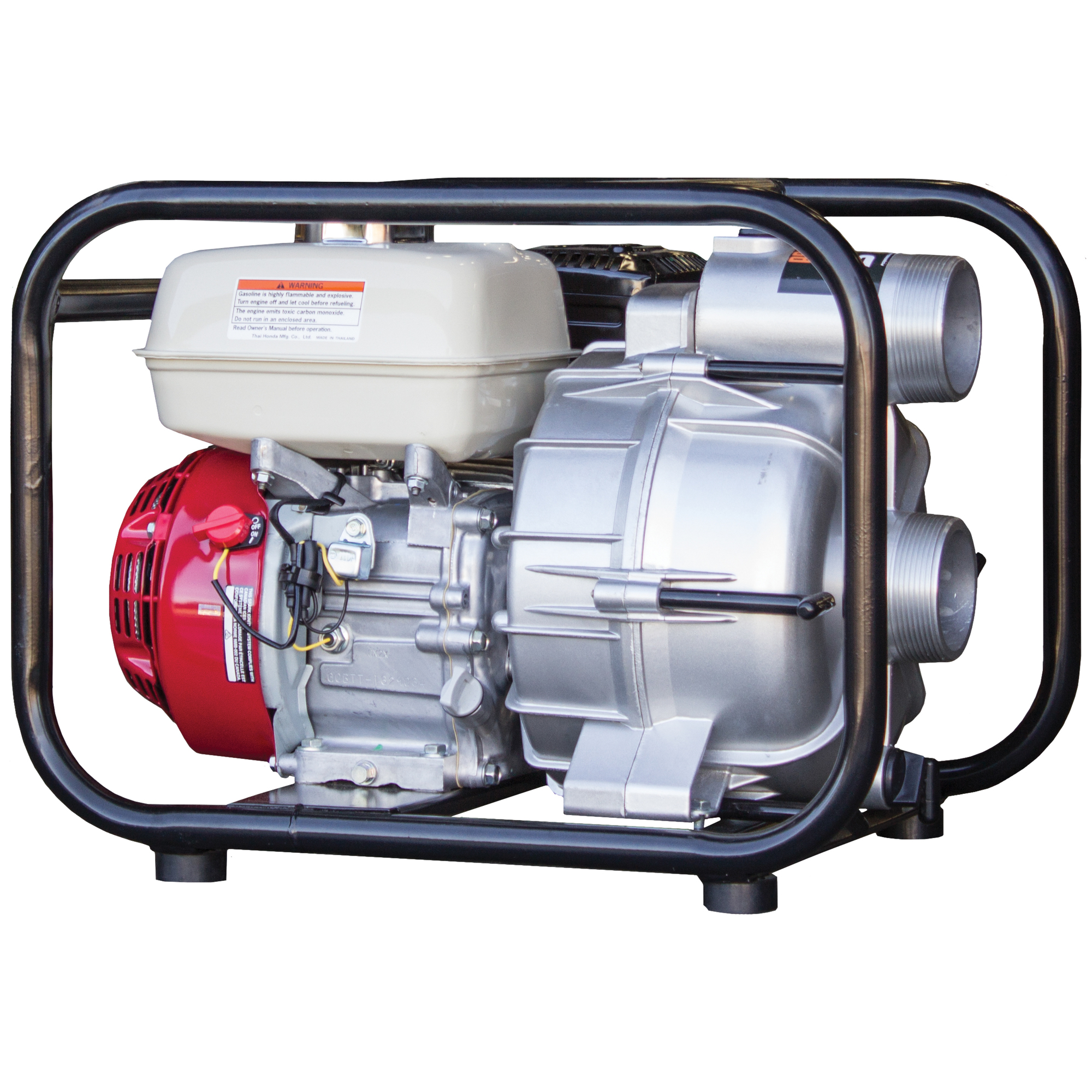Brave BRP200TP3 Trash Pump with Honda GX200 Engine - 272 GPM, 5/8