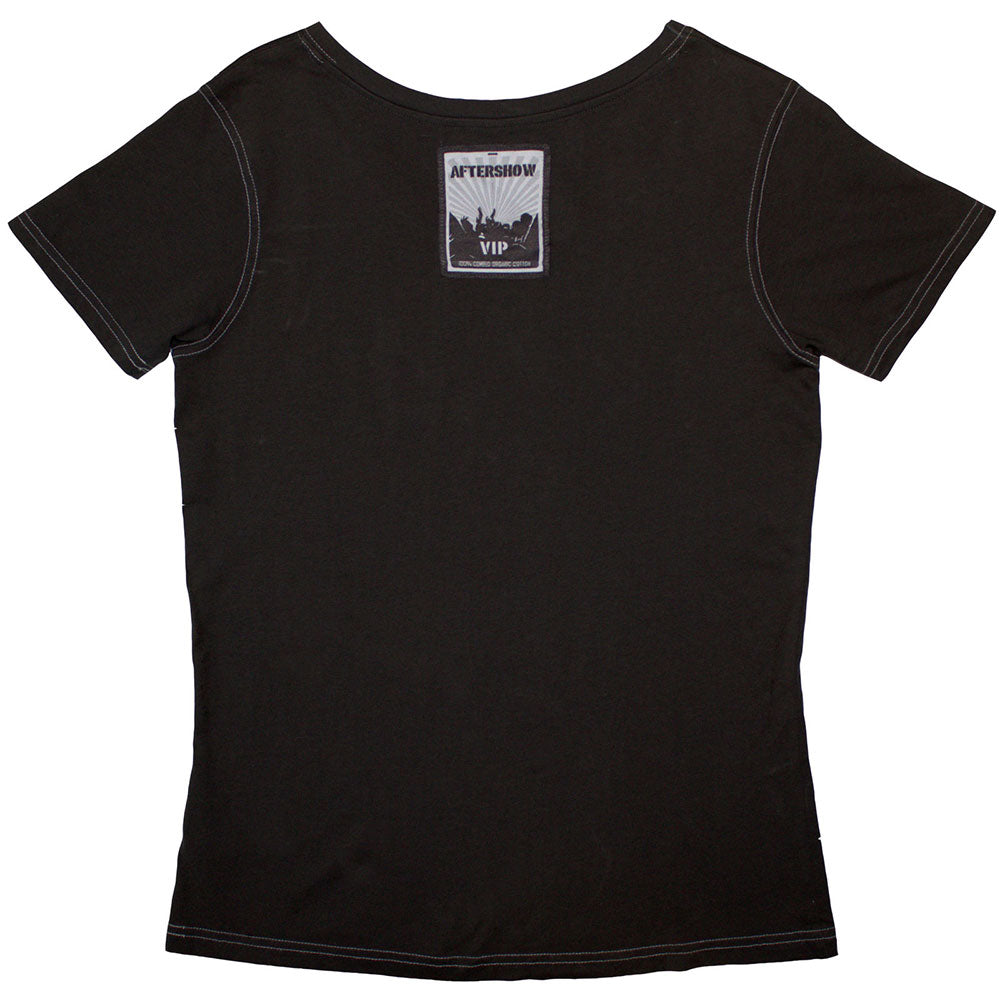 AC/DC Women's Vintage Rock T-Shirt - '74 Jailbreak Tour Design | 70s Band Merch for Concerts & Casual Wear