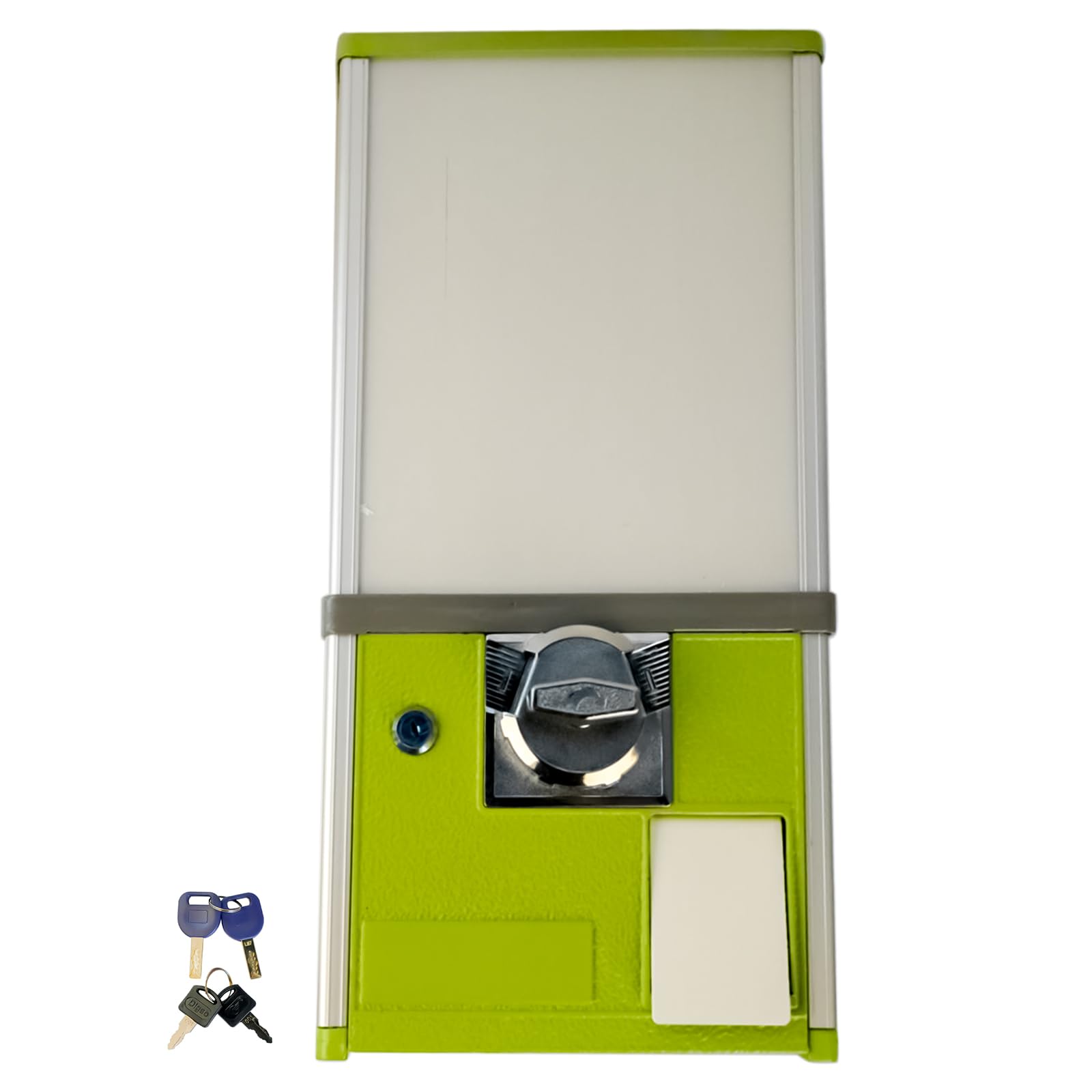 Commercial Candy Gumball Vending Machine - Capsule Toy Dispenser for Game Arcades, Retail Stores & Malls | Bulk Candy & Toy Vending Solution (Green) - Perfect for Arcades, Shopping Centers & Entertainment Venues