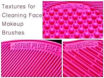 Marvino Brush Cleaning Mat - Silicone Makeup Brush Cleaner for Artists & Beginners - Perfect for Watercolor, Acrylic & Oil Painting Brushes - Easy to Use & Durable for Home & Studio