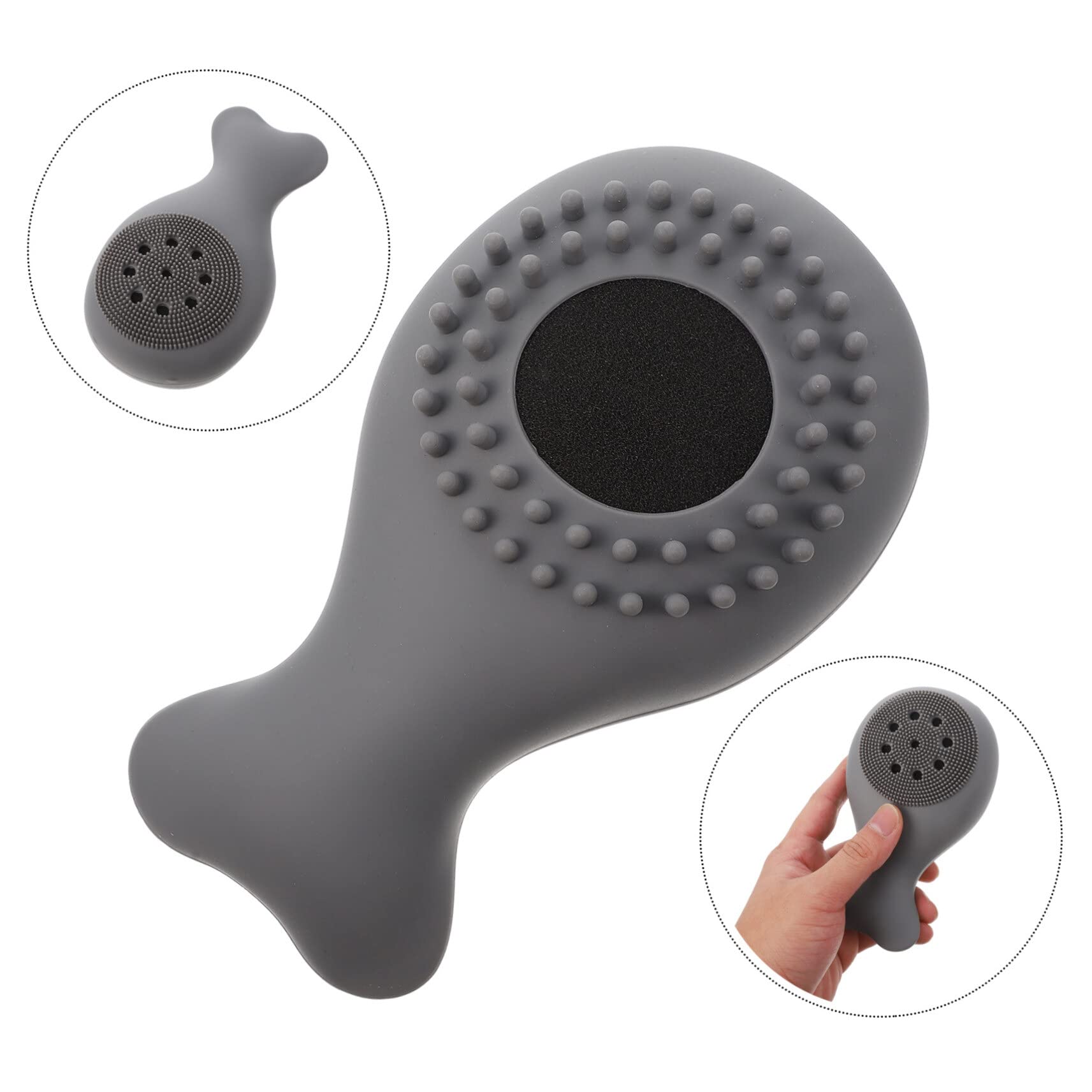 DOITOOL Silicone Bath Brush - Exfoliating Body Scrubber & Shampoo Massager for Adults & Babies | Gentle Skin Cleansing, Scalp Care & Face Washing | Perfect for Shower, Spa & Daily Hygiene Routine