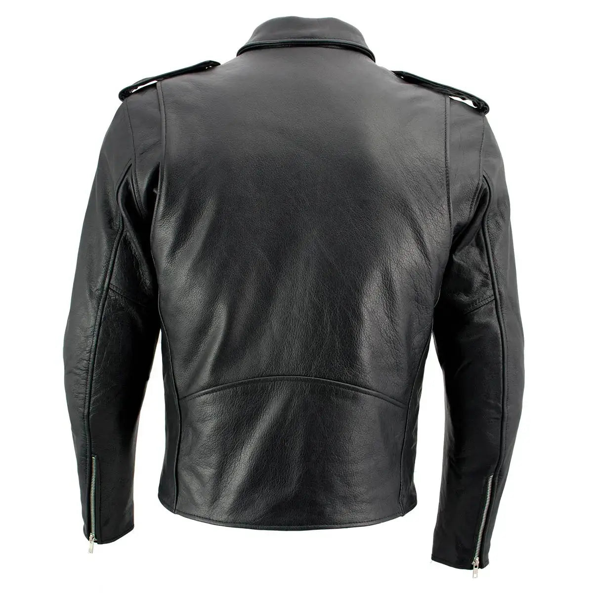 X Element Men's Genuine Leather Motorcycle Jacket - Biker Jacket for Men, Heavy Duty Riding Gear for Harley Davidson & Cruiser Motorcycles - Perfect for Road Trips & Motorcycle Rallies
