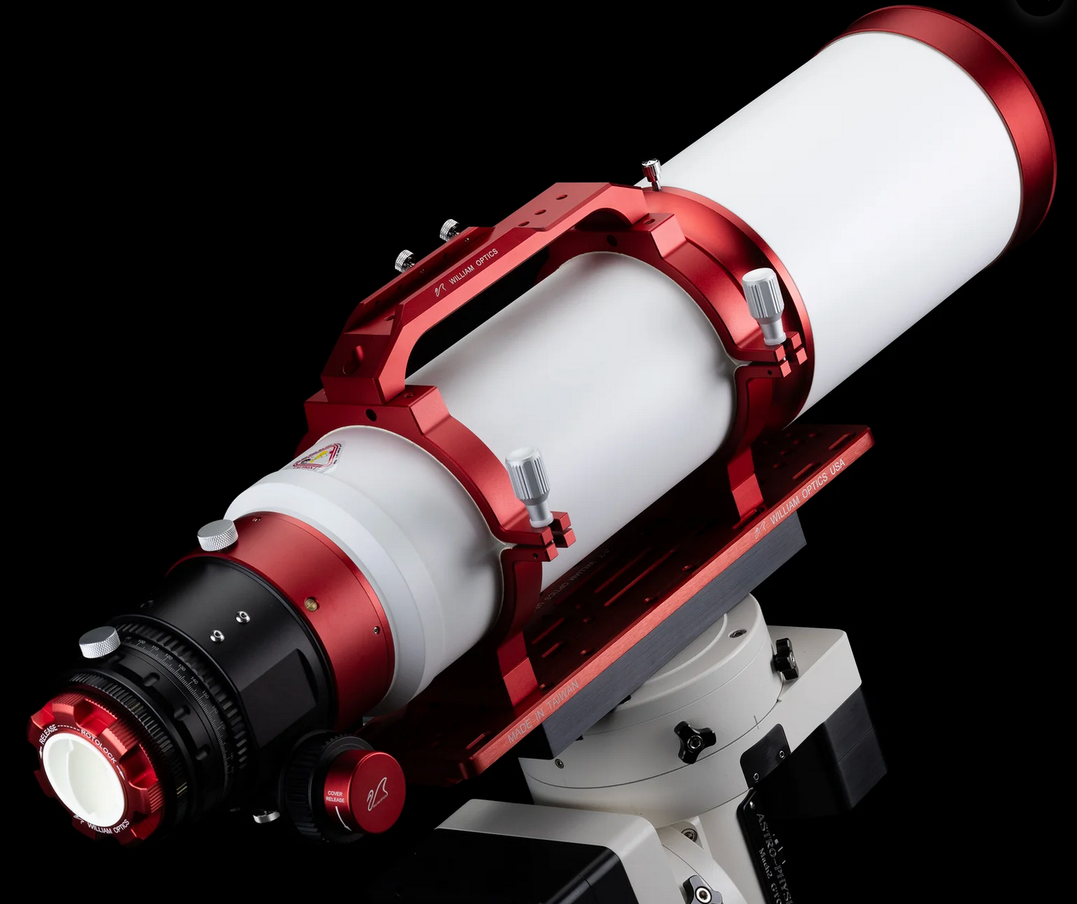 Fluorostar 132 Innovative Bahtinov Mask Cover - Patented Telescope Accessory for Astrophotography & Stargazing