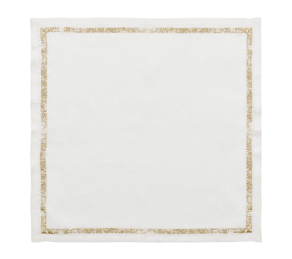 Premium Impression Napkins Set of 4 - Elegant Cotton Dinner Napkins for Formal Dining, Parties & Special Occasions
