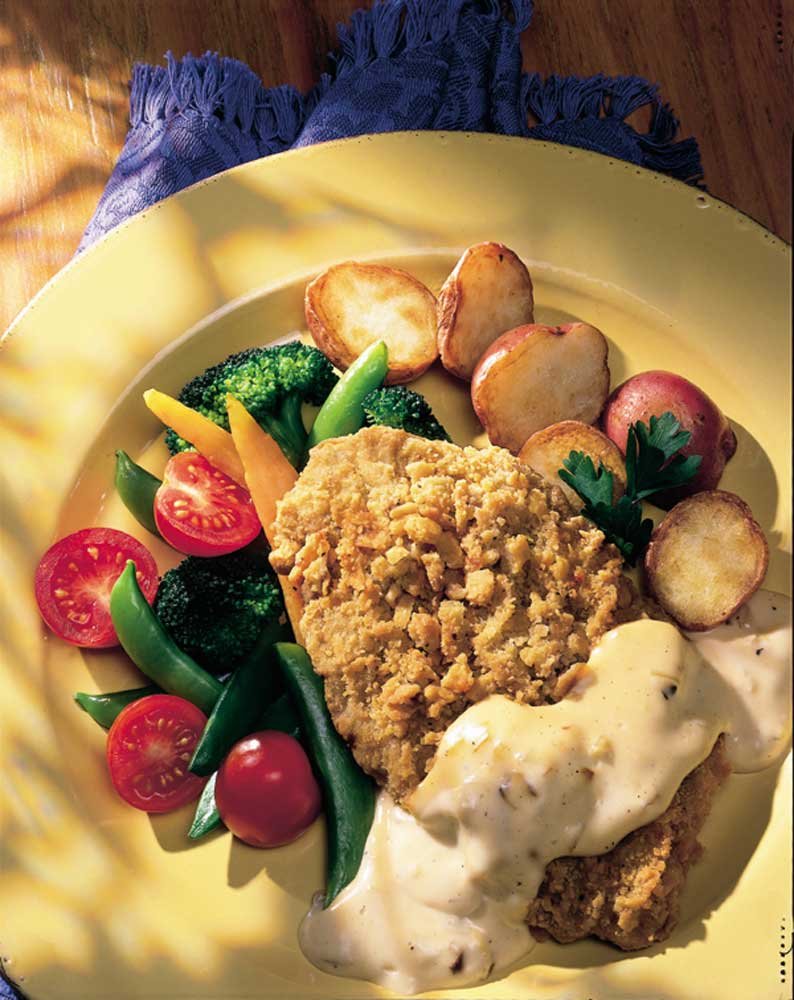 Southern Style Raw Chicken Fried Beef Steak - 4oz (40 per Case) | Kings Command Foods | Perfect for Southern Cuisine, Family Dinners & Restaurant Bulk Purchases