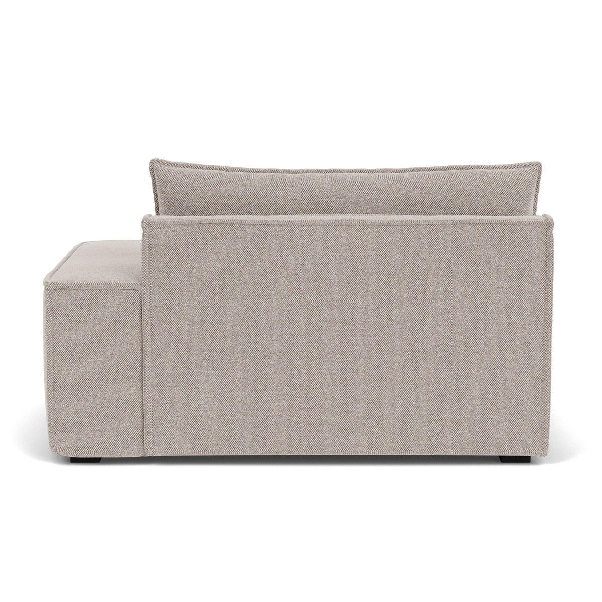 Daphne Fabric 1-Seater Right Arm Modular Sofa - Compact Modern Living Room Furniture for Small Spaces & Apartments