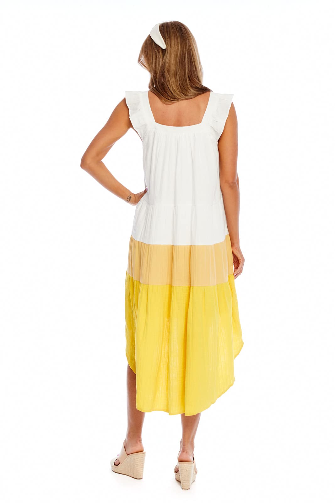 Mud Pie Women's Sleeveless Colorblock Dress - Stylish Summer Casual Dress for Beach, Party & Vacation | Flattering Fit & Comfortable Fabric