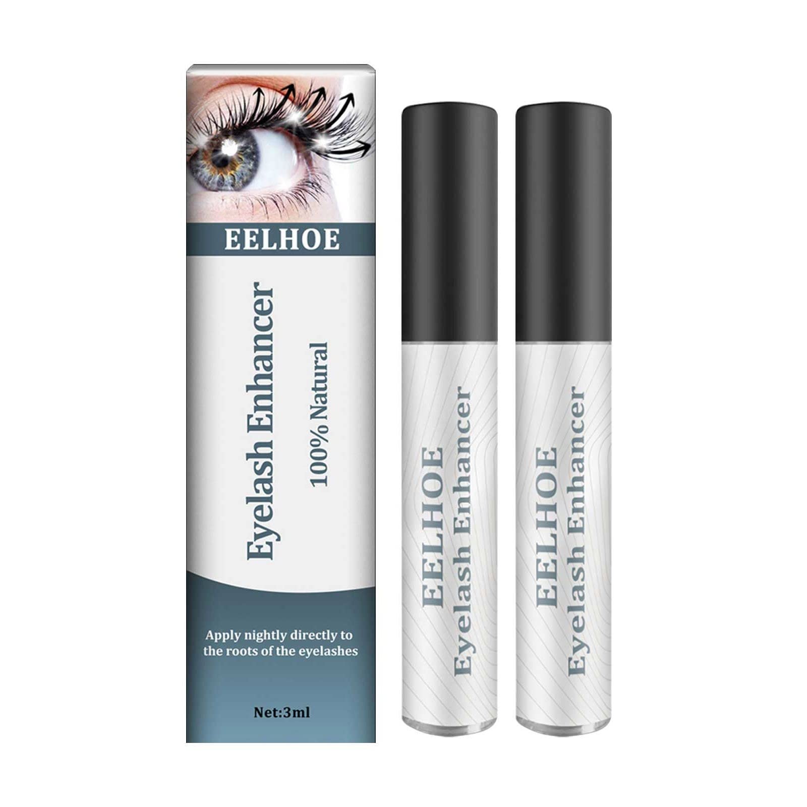 YUECI Eyelash Growth Serum for Longer, Thicker Lashes - Professional Eyelash & Eyebrow Enhancer with Curling Effect - Perfect for Daily Use & Special Occasions