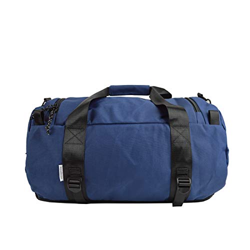 Alpine Division North Fork Duffel Bag - Waterproof Travel Duffel for Hiking, Camping & Gym - Navy Blue Outdoor Gear for Men & Women