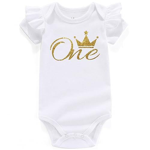 One 1st Birthday White729