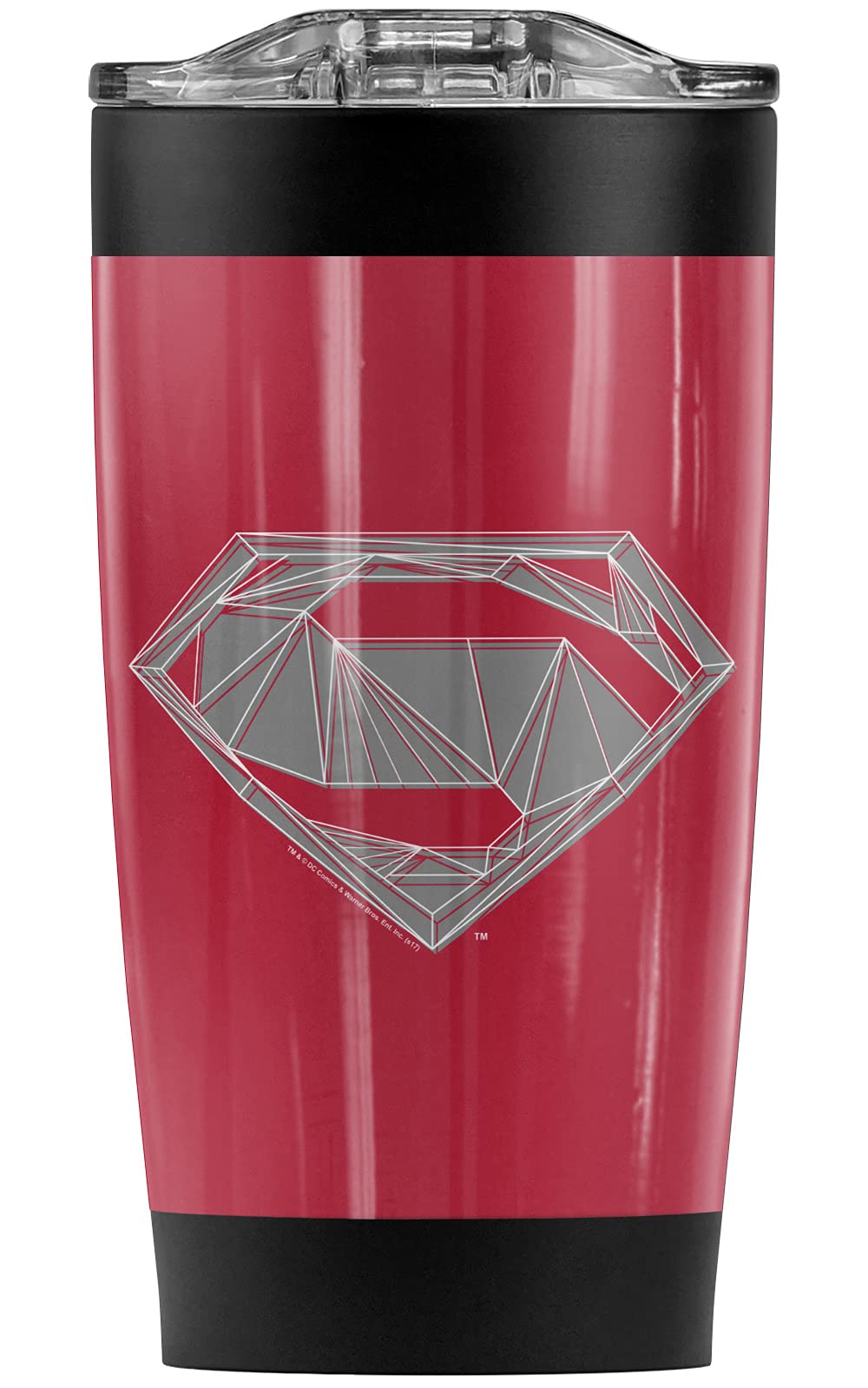 Batman vs Superman Stainless Steel Tumbler 20oz - Vacuum Insulated Travel Mug with Leakproof Lid - Keeps Hot & Cold for Hours - Perfect for Coffee, Tea, Iced Drinks - Great Gift for Superhero Fans (Office, Gym, Commute, Outdoor Adventures)