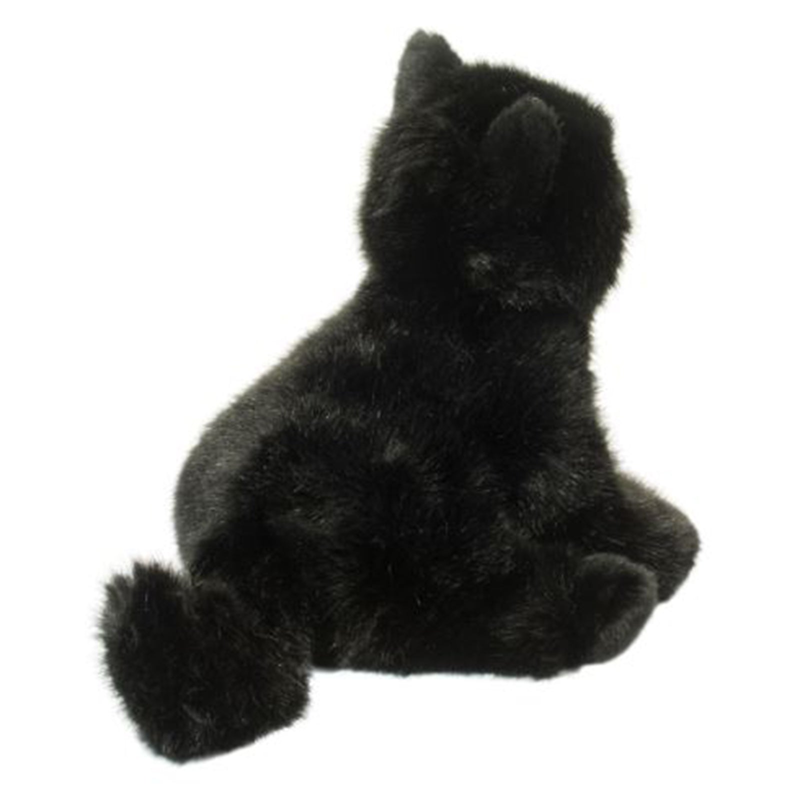 Douglas Salem Black Cat Sitting 9 Inch Plush Stuffed Animal Toy - Perfect for Halloween Decor, Gift Giving, and Cat Lovers Collection