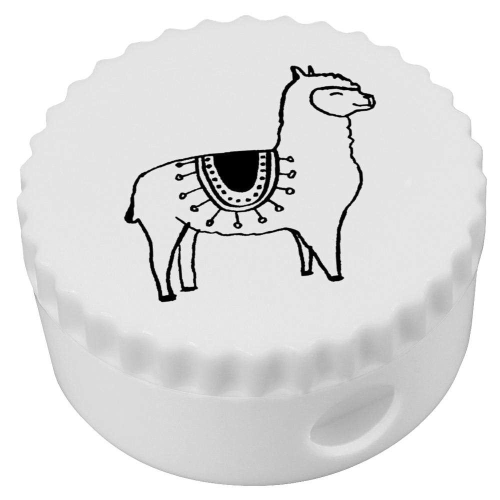 Azeeda Llama Pencil Sharpener - Portable for School & Office
