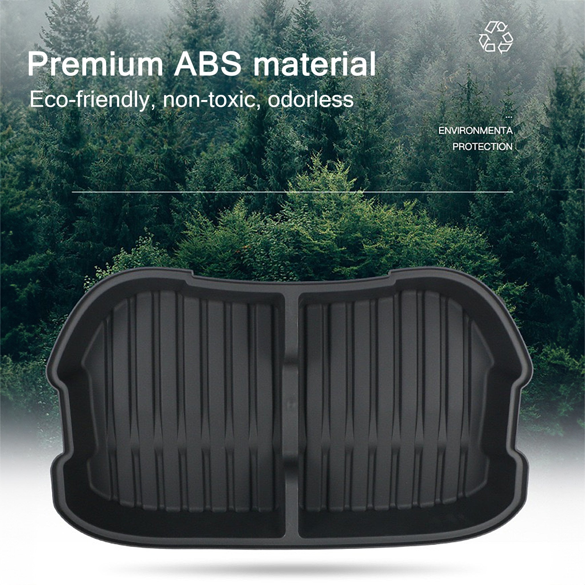 Premium Tesla Model 3 Highland 2024+ Front Trunk Organizer - Waterproof Storage Box with Non-Slip Base | Perfect for Groceries, Tools & Car Accessories | Fits 2024+ Model 3 Highland
