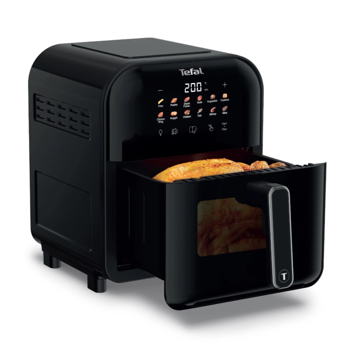 Tefal Easy Fry Vision Far Infrared Air Fryer 6L (EY8218) - Healthy Oil-Free Cooking for Family Meals, Snacks & Quick Dinners