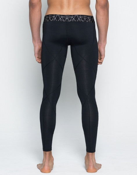 BLK AKTIV High-Performance Compression Tights for Women & Men - Moisture-Wicking, Breathable Workout Leggings - Ideal for Running, Yoga, Gym & Athletic Training