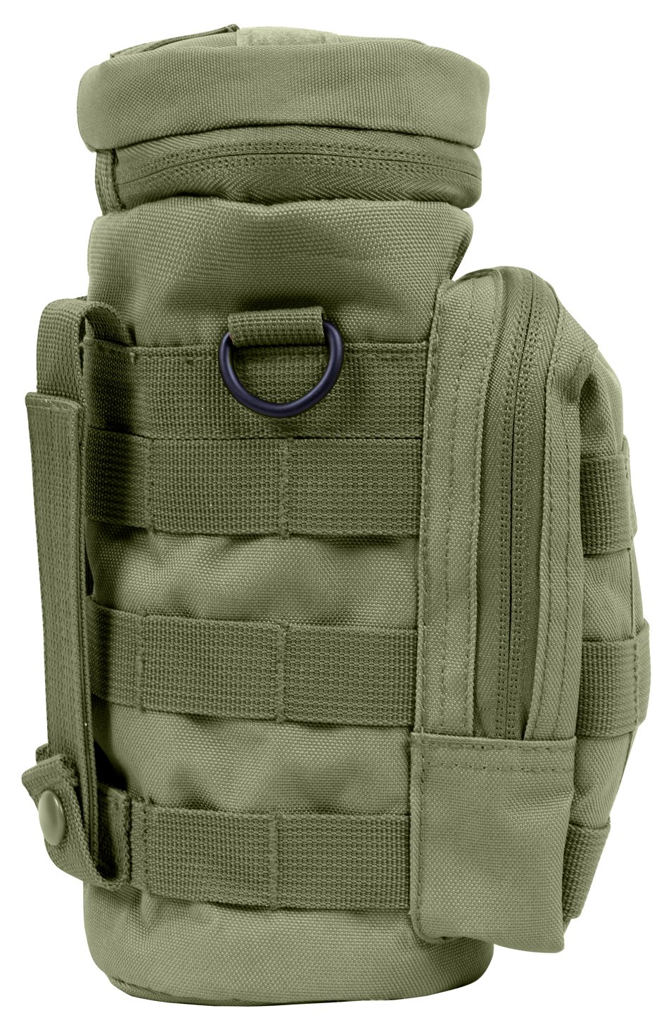 Rothco MOLLE Water Bottle Pouch - Tactical Hydration Carrier for Outdoor, Hiking, Camping & Military Use | Fits Standard Canteens & Bottles | Durable Nylon Construction
