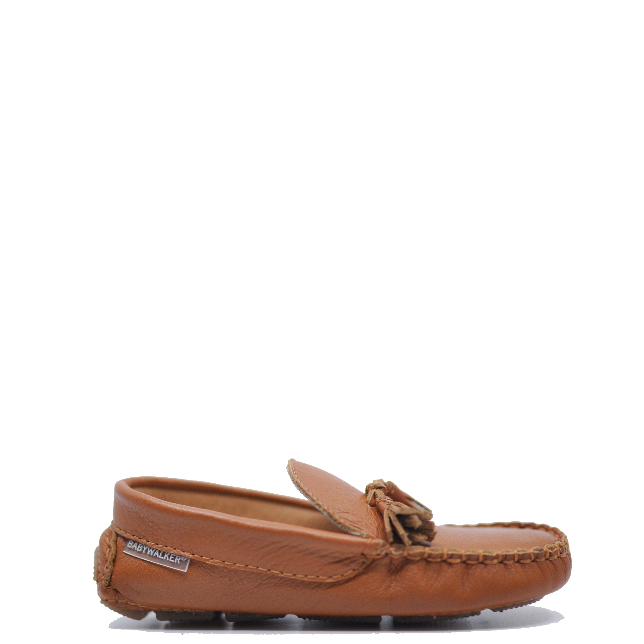Camel Tassel Baby Walker Slippers - Soft Leather Loafers for Infants & Toddlers | Perfect for First Steps, Indoor Play & Photo Shoots