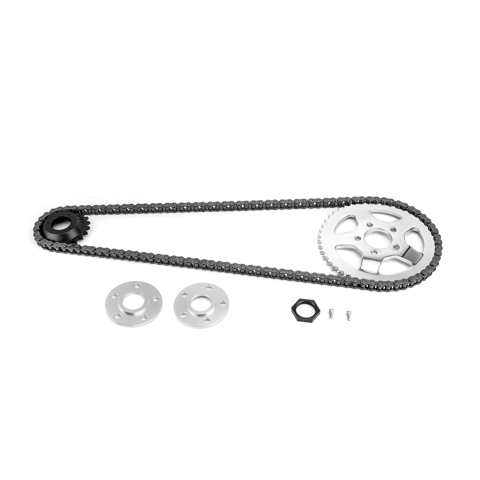 1994-2003 Harley 1200 Sportster XL Steel Chain Drive Conversion Kit - Upgrade Your Motorcycle Performance for Street & Custom Bike Builds