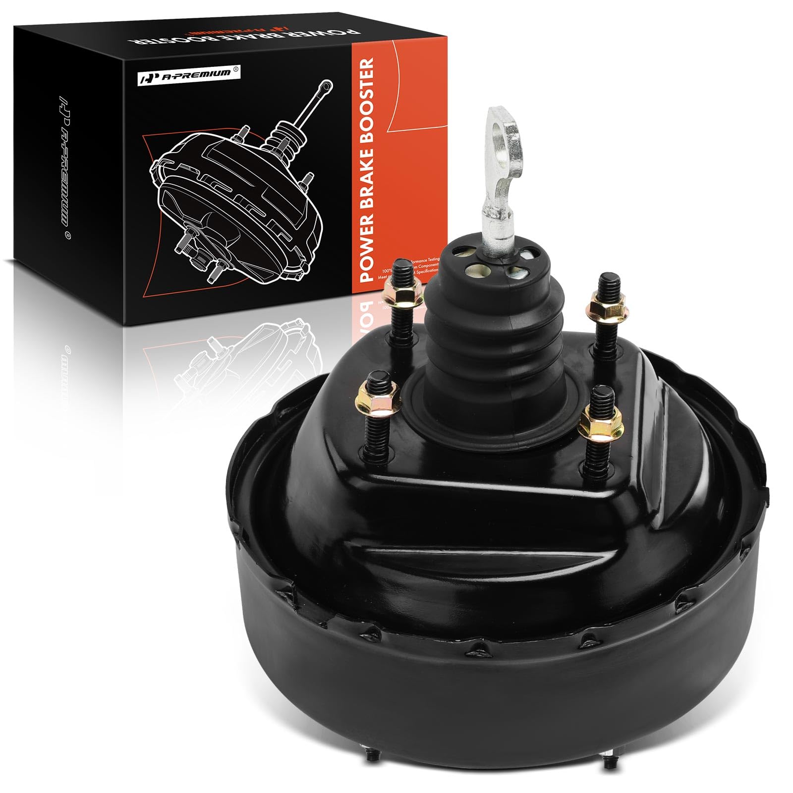 Premium Vacuum Power Brake Booster Replacement for Jeep Cherokee 1985-1990, Wagoneer 1985-1990, Comanche 1986-1990 - No Master Cylinder Included - Perfect for Off-Roading & Classic Jeep Restoration