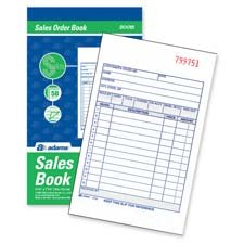 Cardinal Carbonless Sales Order Books TC5805 - 3-Part NCR Forms for Invoices, Receipts & Business Records | Perfect for Retail, Restaurants & Small Business Order Tracking