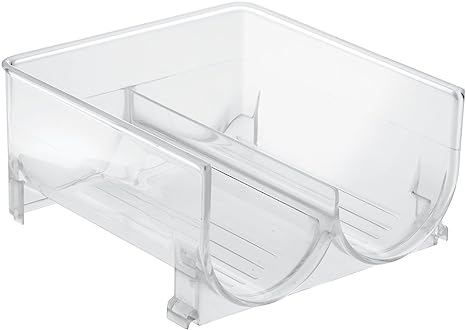 FRIDGE BINZ Stackable Wine & Bottle Organizer - Space-Saving Refrigerator Storage for Wine, Beer, and Beverage Bottles - Perfect for Kitchen, Bar, and Party Use