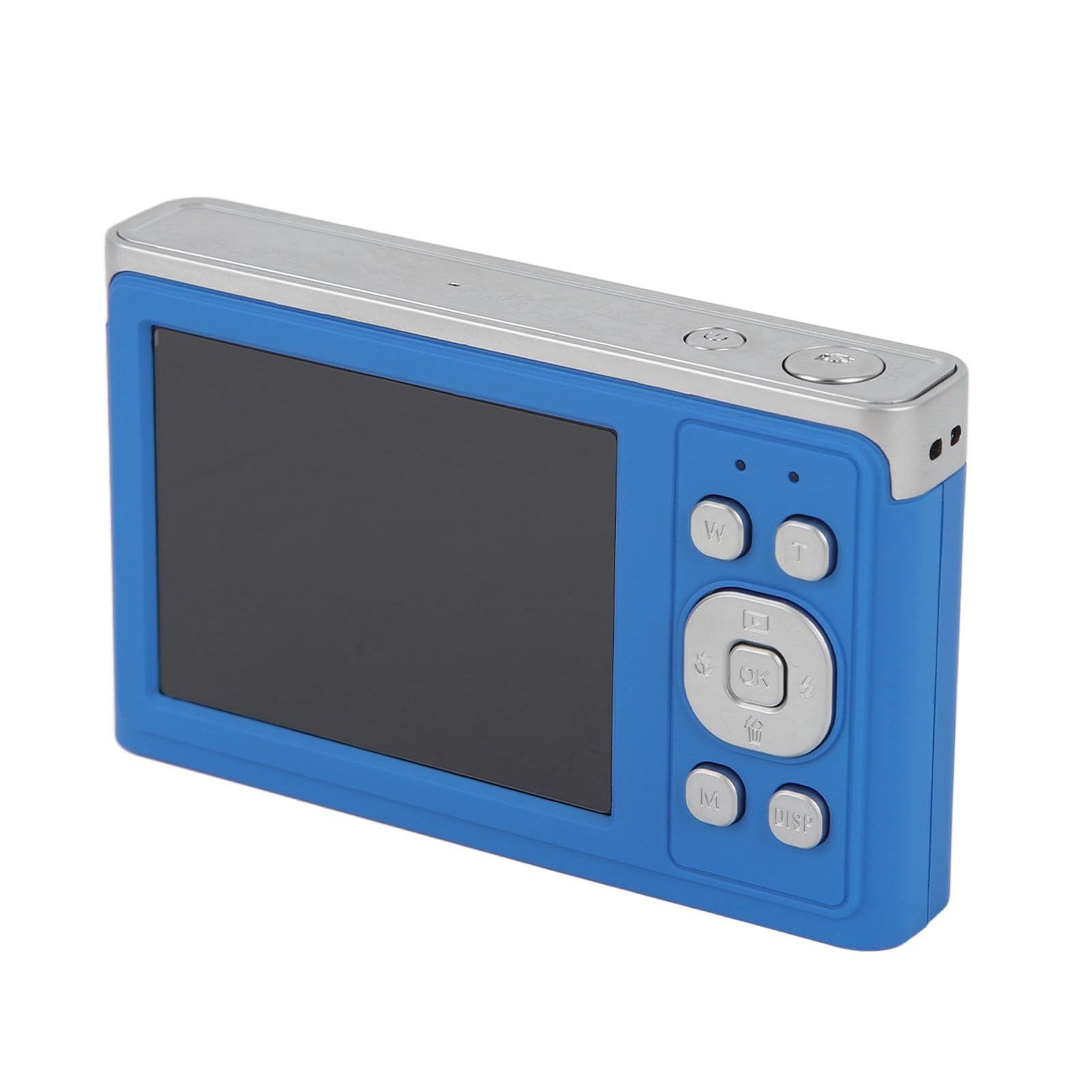 2.88in IPS Screen 50MP 4K Digital Camera with 16X Digital Zoom - Compact HD Vlogging Camera for YouTube, Travel Photography, Kids & Beginners (Blue) - Perfect for Outdoor Adventures, Family Events & Content Creation