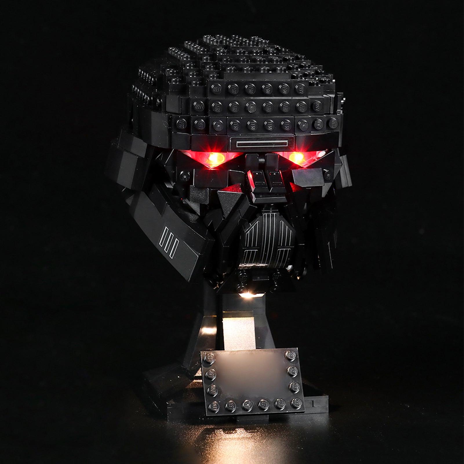 Best Light Kit for LEGO Star Wars Dark Trooper Helmet 75343 - DIY Lighting Upgrade for Display & Nighttime Showcase