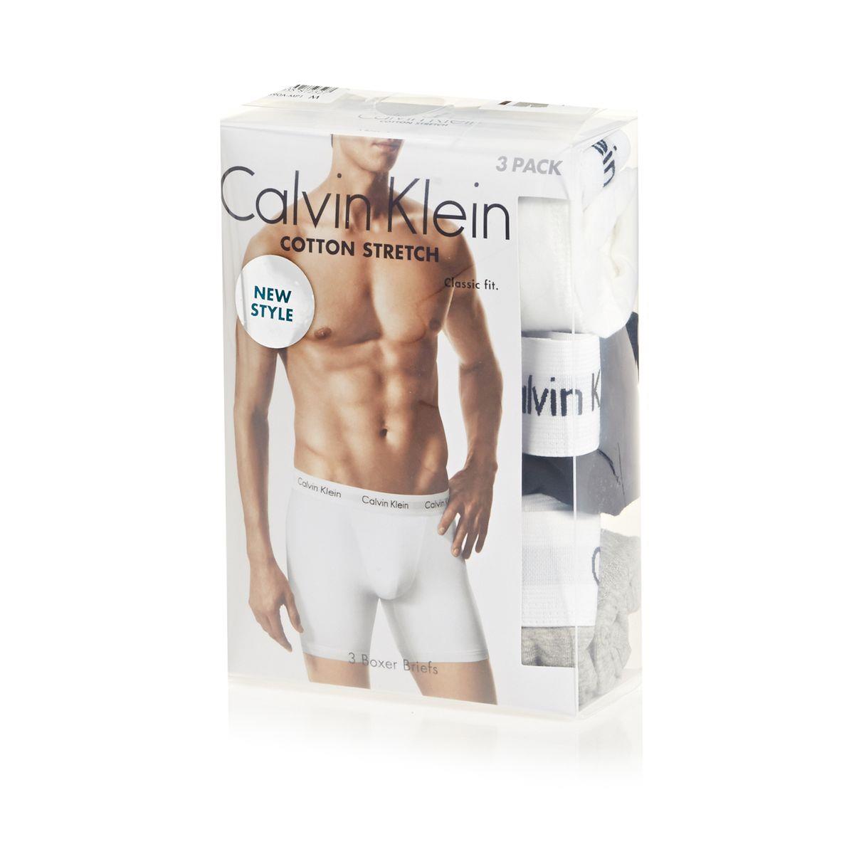 3 Pack Men's Boxer Briefs - Black, White & Heather Grey - Soft Breathable Underwear for Everyday Comfort & Active Lifestyle