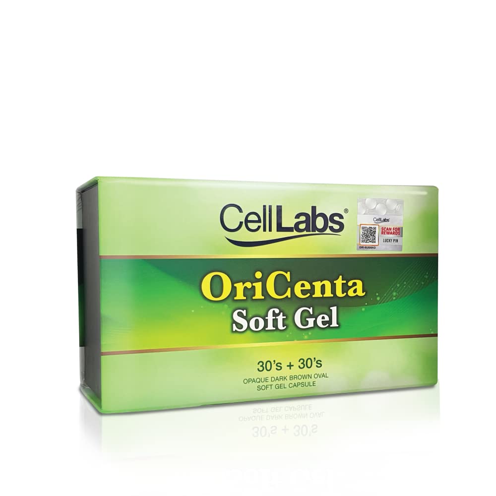 CellLabs OriCenta 2000mg New Zealand Pure Deer Placenta 60 Softgels | Natural Hyaluronic Acid for Skin Hydration, Collagen Boost & Joint Support | Anti-Aging Supplement for Radiant Skin & Improved Mobility | Perfect for Daily Beauty Routine & Active Lifestyle