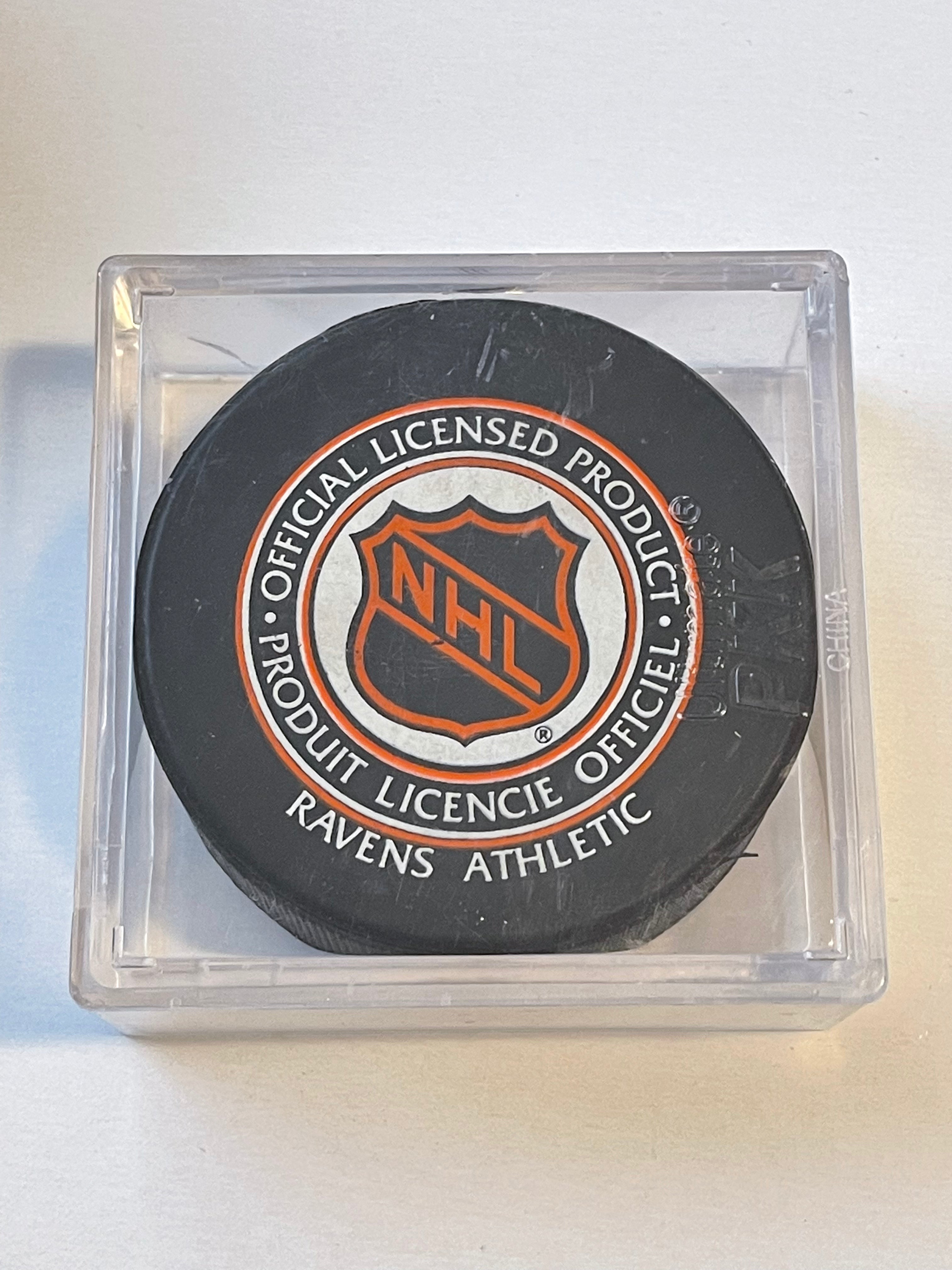 Darryl Sittler Autographed Toronto Maple Leafs Hockey Puck with COA - Collectible NHL Memorabilia for Fans & Sports Enthusiasts