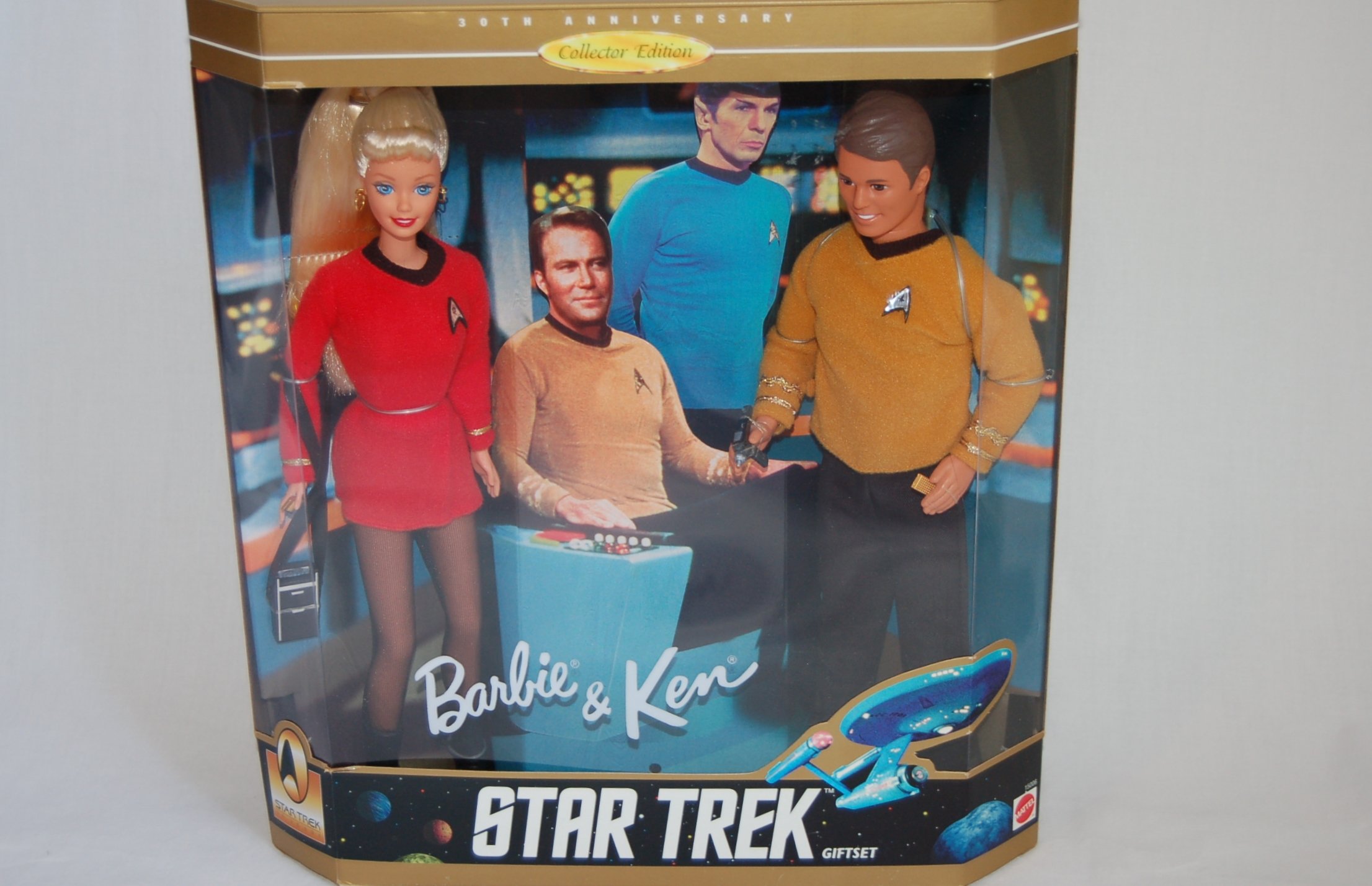 Star Trek Barbie and Ken Doll Set - Official Collectible Action Figures for Fans - Perfect for Display, Gifts, and Cosplay Scenes