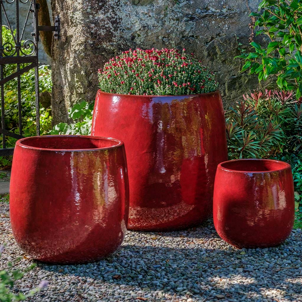 Campania International Potrero Planter Set of 3 - 10
