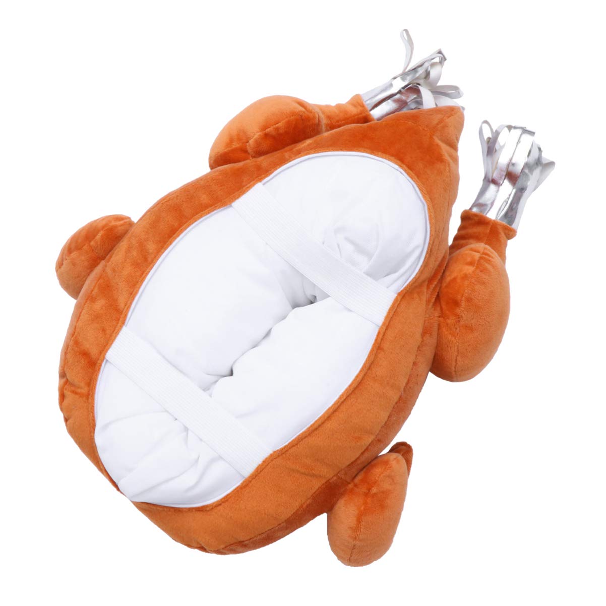 VOSAREA 1PC Plush Turkey Tissue Box Cover Holder - Decorative Thanksgiving Napkin Dispenser for Car, Home, Office & Kitchen | Holiday Table Decor, Auto Accessory, Bathroom Organizer