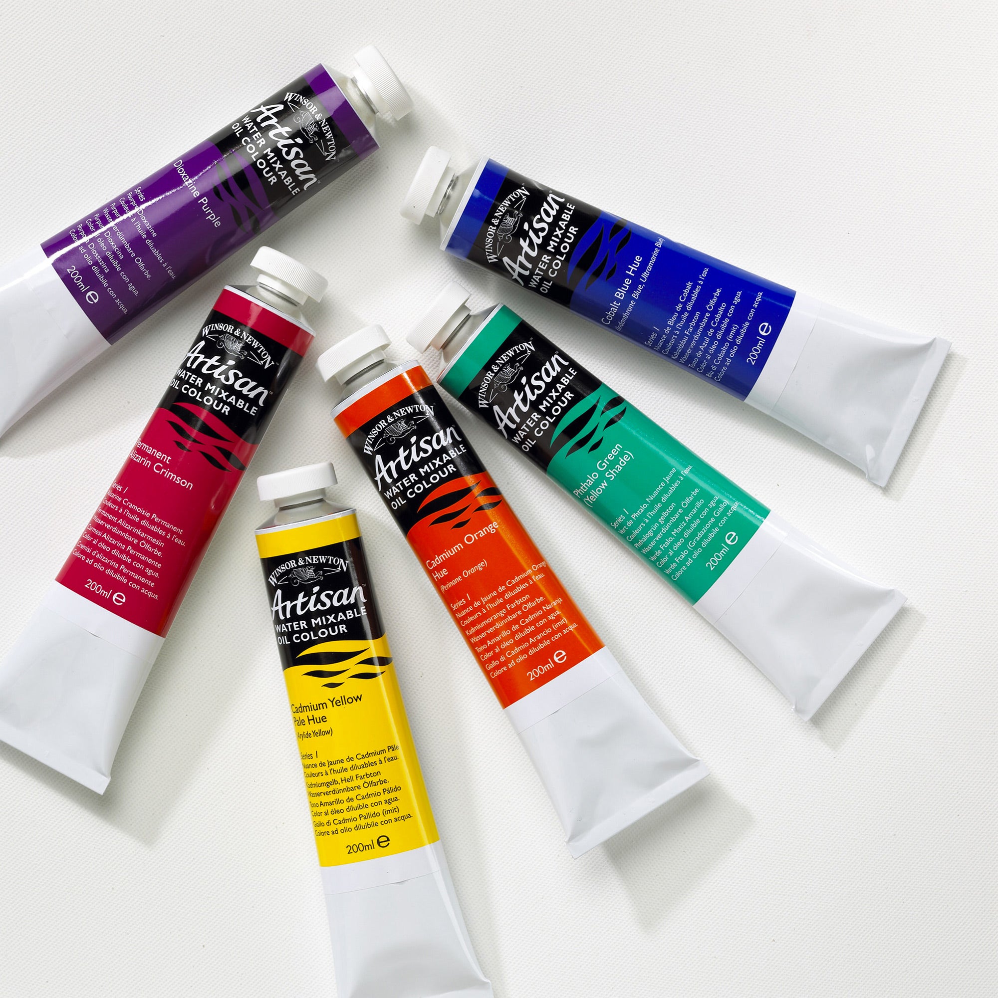 Premium Artisan Water-Mixable Oil Paint - Vibrant Magenta for Artists | Perfect for Canvas, Portraits & Fine Art Painting