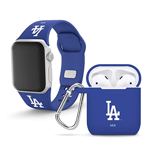 Dodgers Silicone Watch Band & Case Cover for Apple Watch - Game Day Accessories