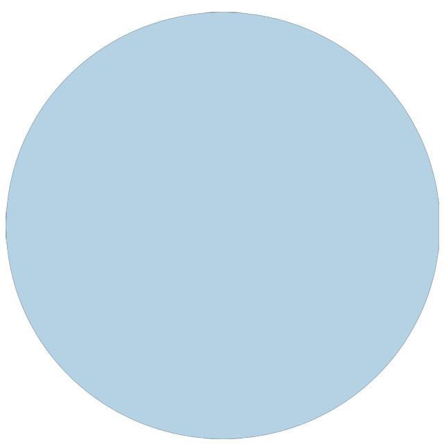 Soft Blue Polka Dot Wall Decal Stickers - 11 Inch Removable Vinyl Decoration for Nursery, Kids Room, Bedroom & Home Decor