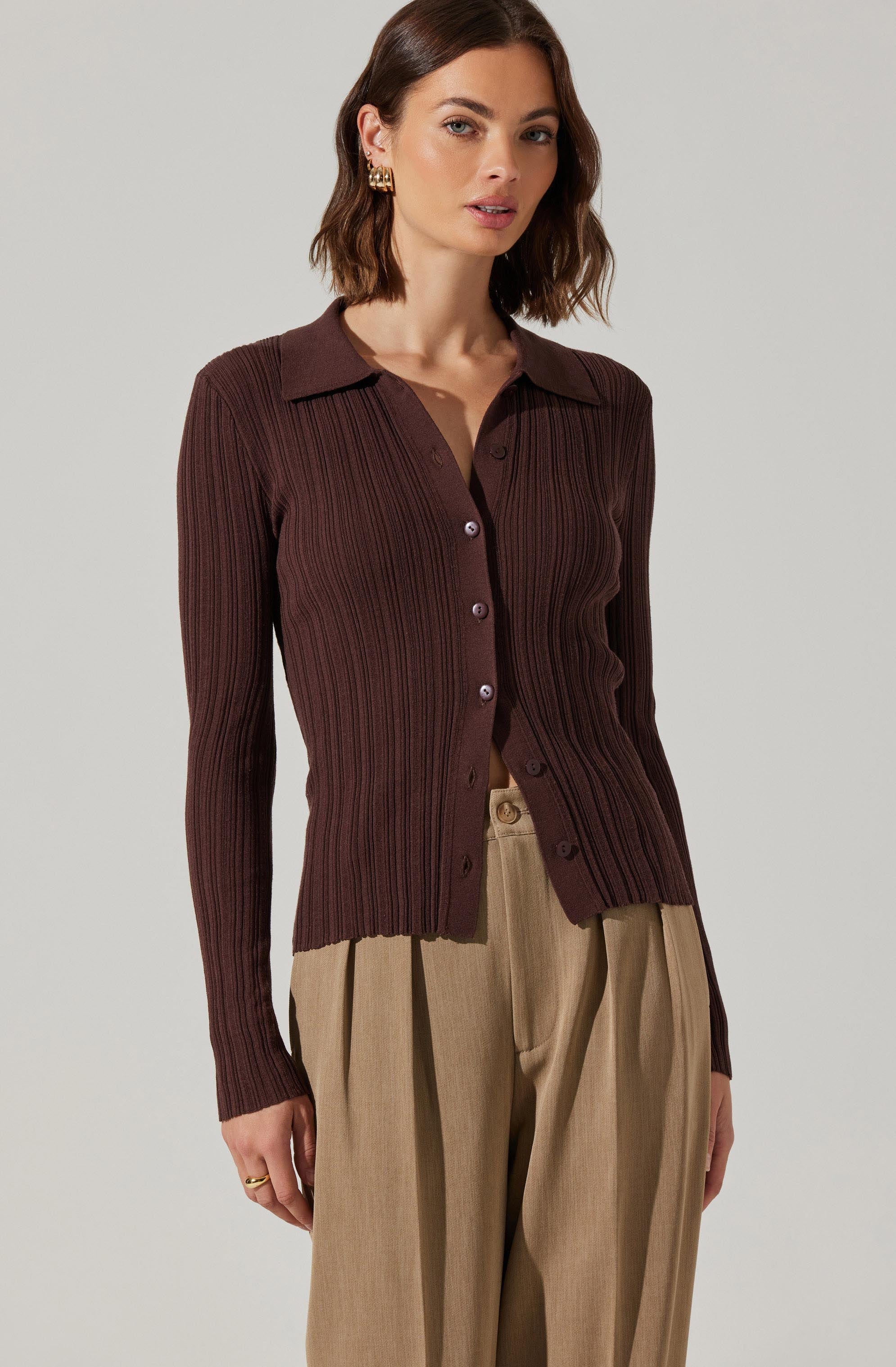 Eliot Collared Button-Up Sweater for Men | Classic Knit Pullover for Casual & Business Wear | Perfect for Office, Dates & Fall Layering