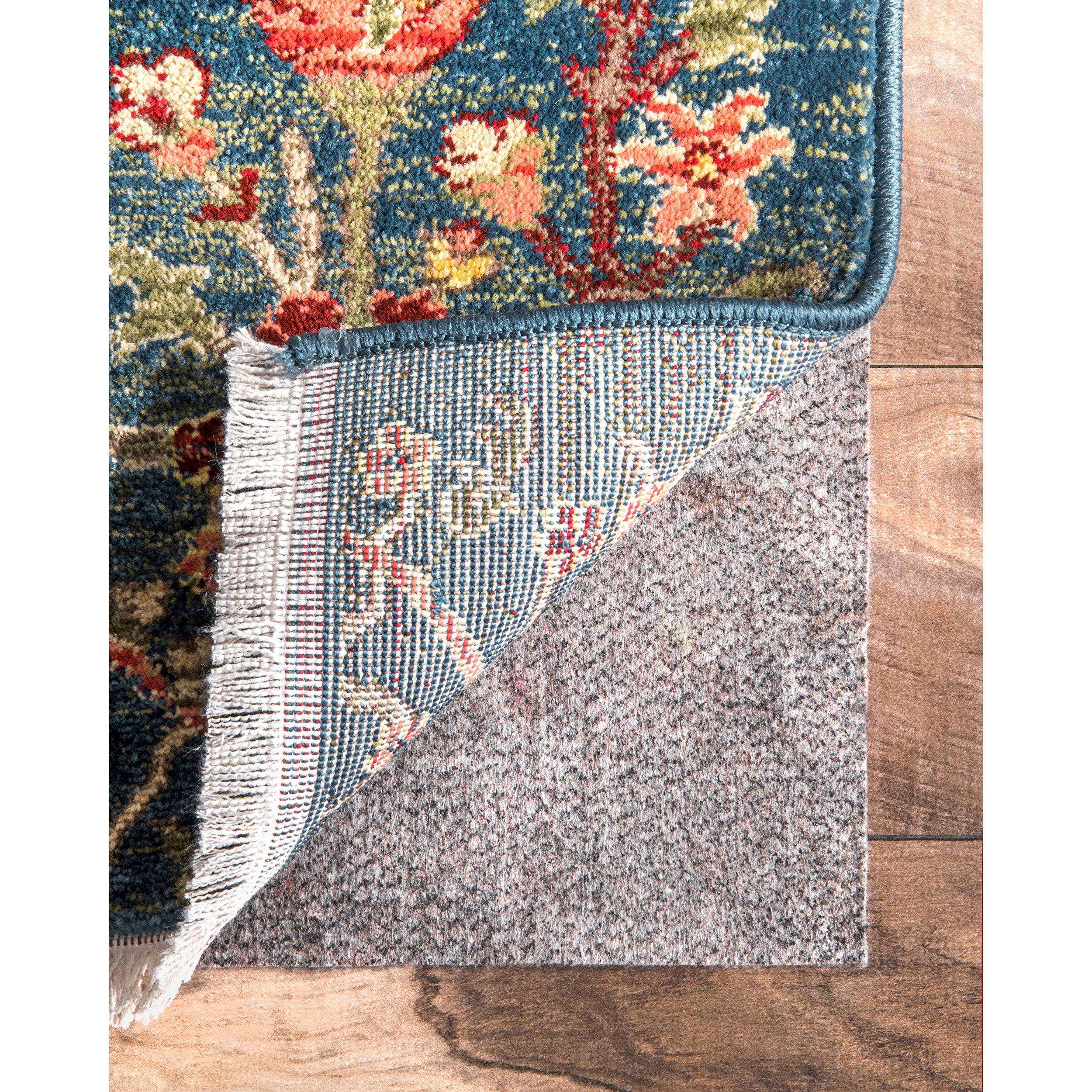 nuLOOM 6' Round Premium Eco-Friendly Felt Rug Pad - 1/8