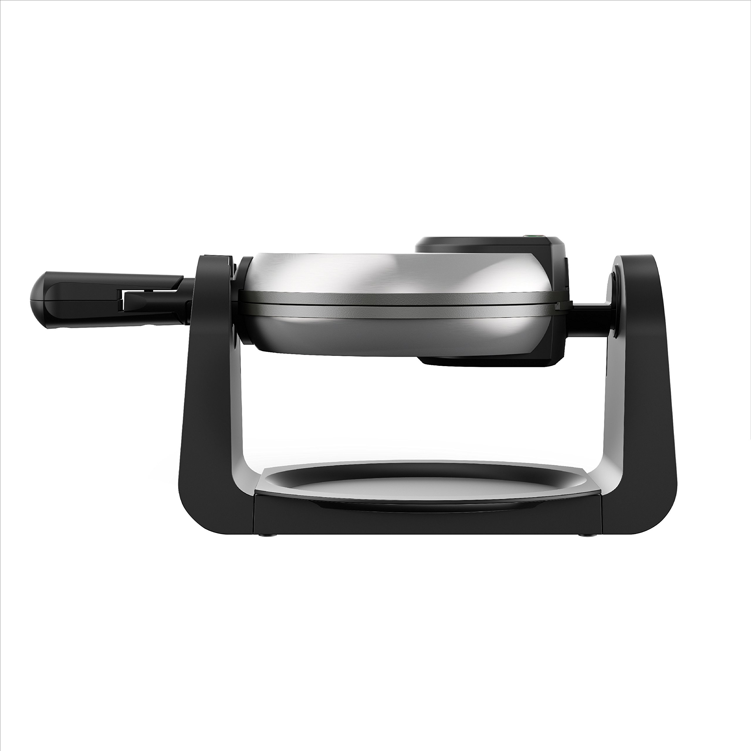 BLACK+DECKER WM1404S 7-Inch Round Belgian Waffle Maker with Ready Light Indicator - Perfect for Breakfast, Brunch & Family Gatherings
