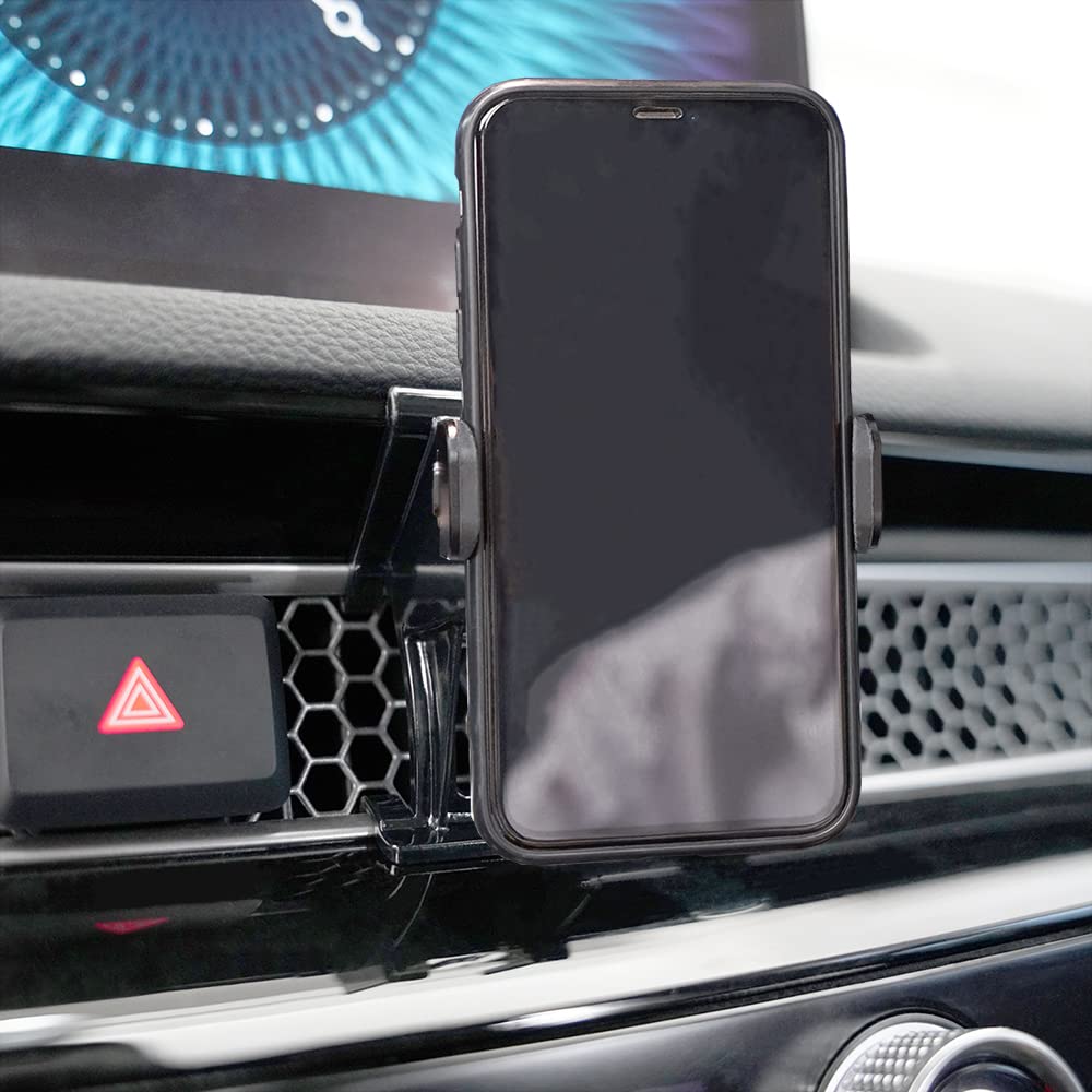 Adjustable Car Phone Mount for Honda Civic 2021-2022 - Universal Vent & Dashboard Phone Holder Compatible with iPhone, Samsung & All Smartphones - Perfect for Hands-Free Driving & GPS Navigation