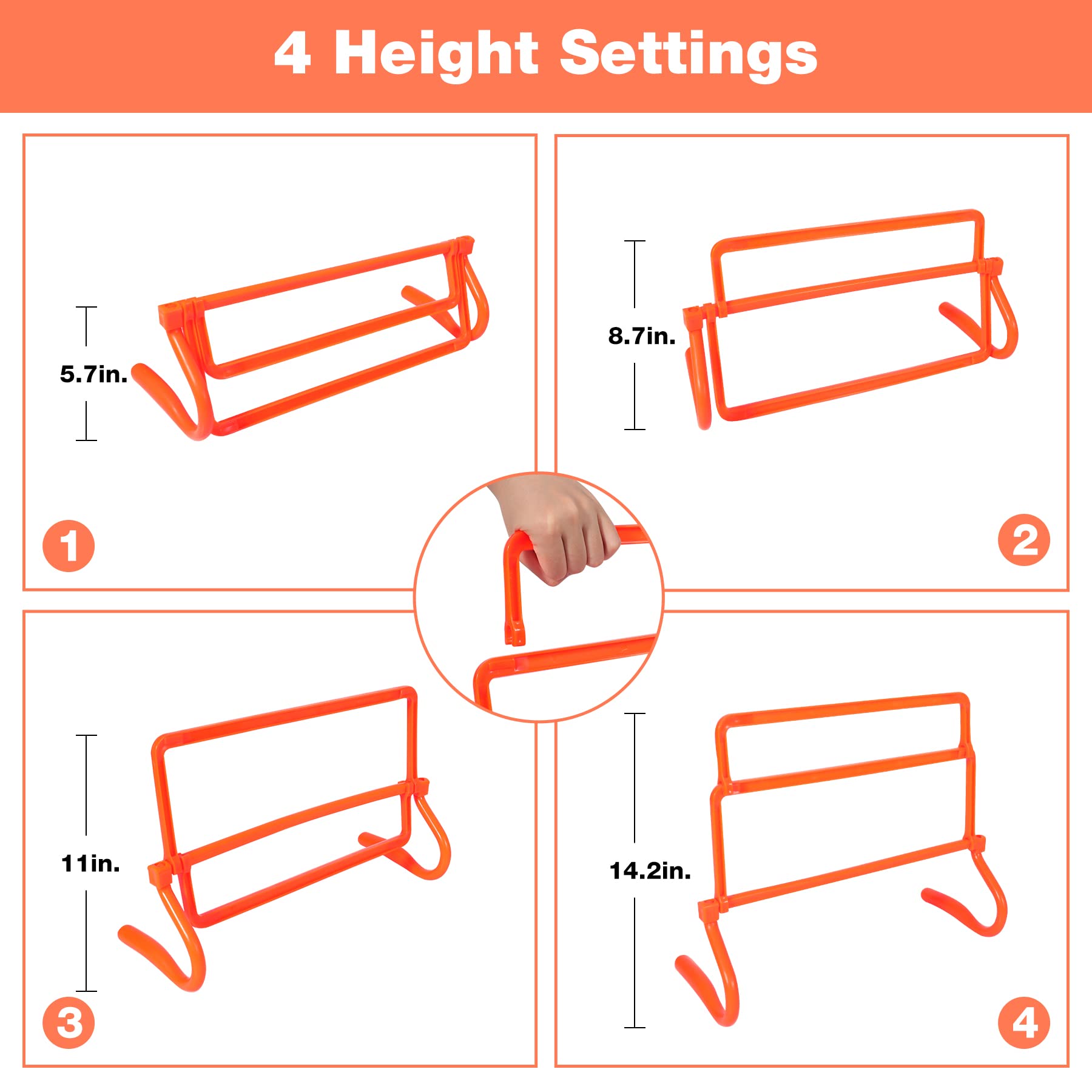 Agility Ladder & Speed Training Set for Soccer & Fitness