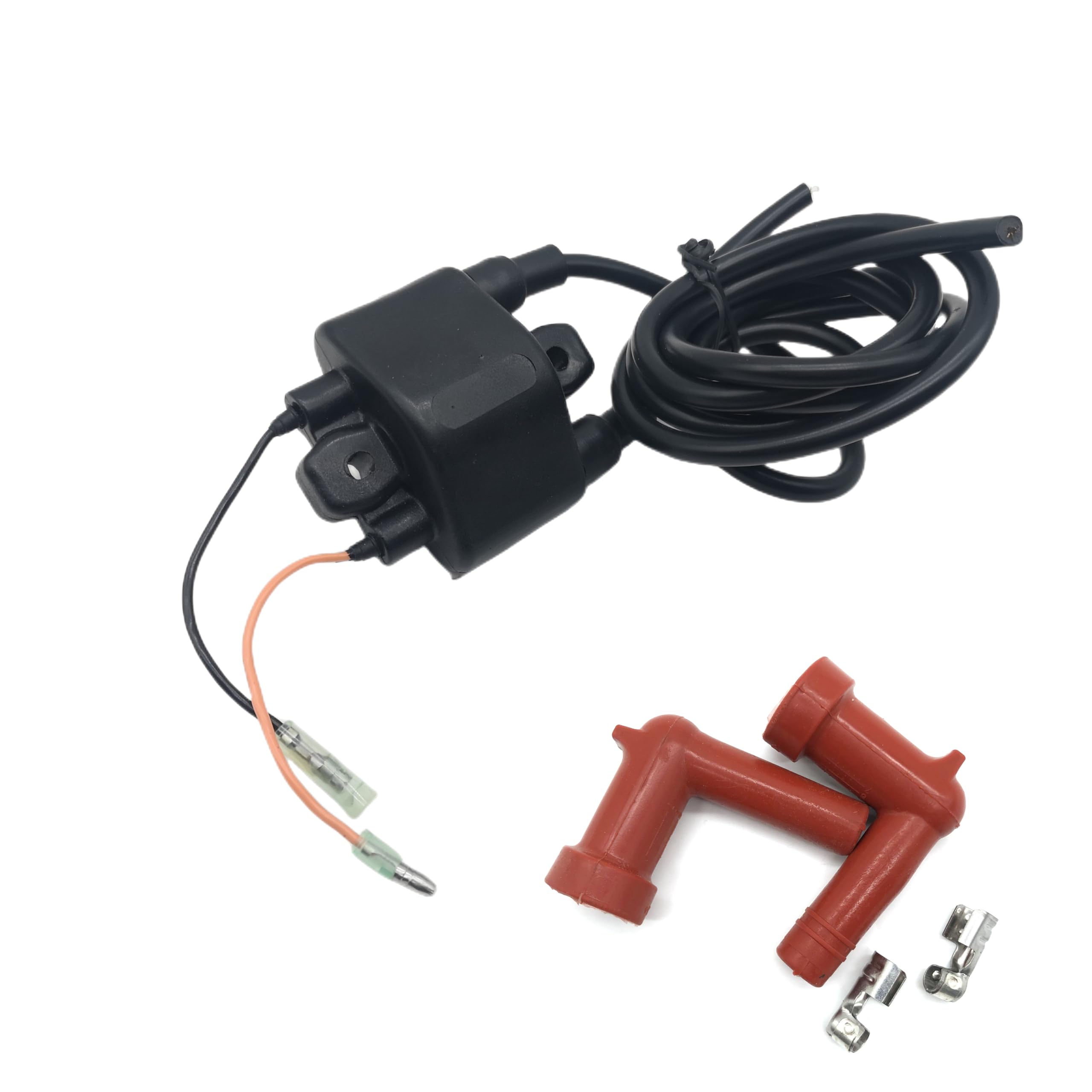 Yamaha Waverunner Ignition Coil 6R8-85570-00 62E-85570-00 Replacement for Super Jet 650 700 701 (1992-2013) WaveBlaster WaveRaider - High Performance Spark Plug Coil for Smooth Engine Start & Watercraft Maintenance
