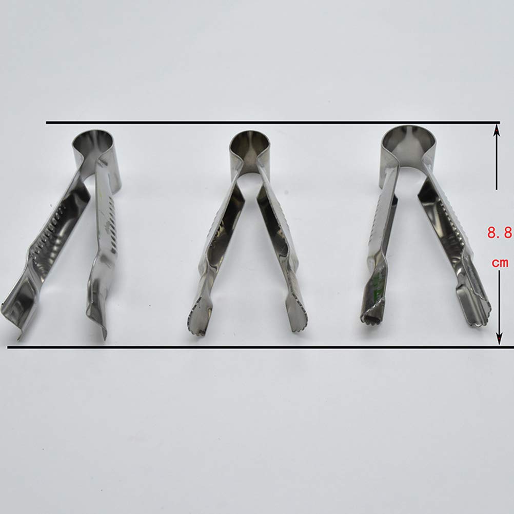 3 Pcs Stainless Steel Chocolate Cake Lace Clips - Fondant Clamps, Cookie Molds & Face Scraper Tools for Cake Decorating - Perfect for Holiday Baking, Wedding Cakes & DIY Dessert Crafts