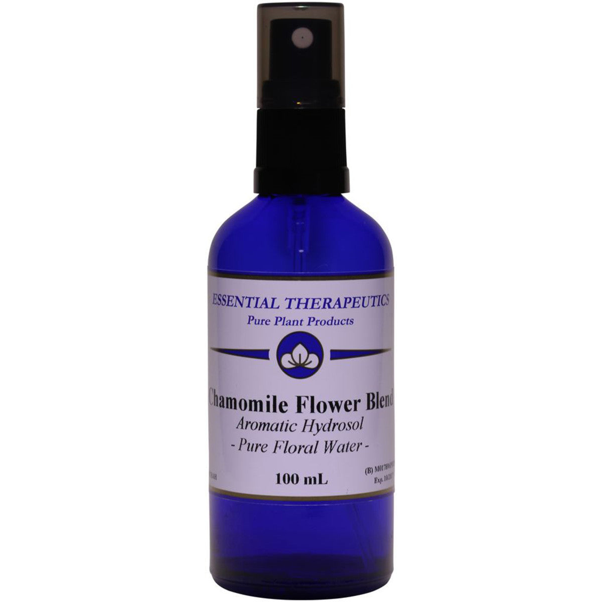 ESSENTIAL THERAPEUTICS Pure Chamomile Floral Hydrosol Water - 100ml Aromatic Face Mist for Skincare, Aromatherapy & Relaxation | Perfect for Facial Spritz, Yoga Sessions & Home Spa Treatments