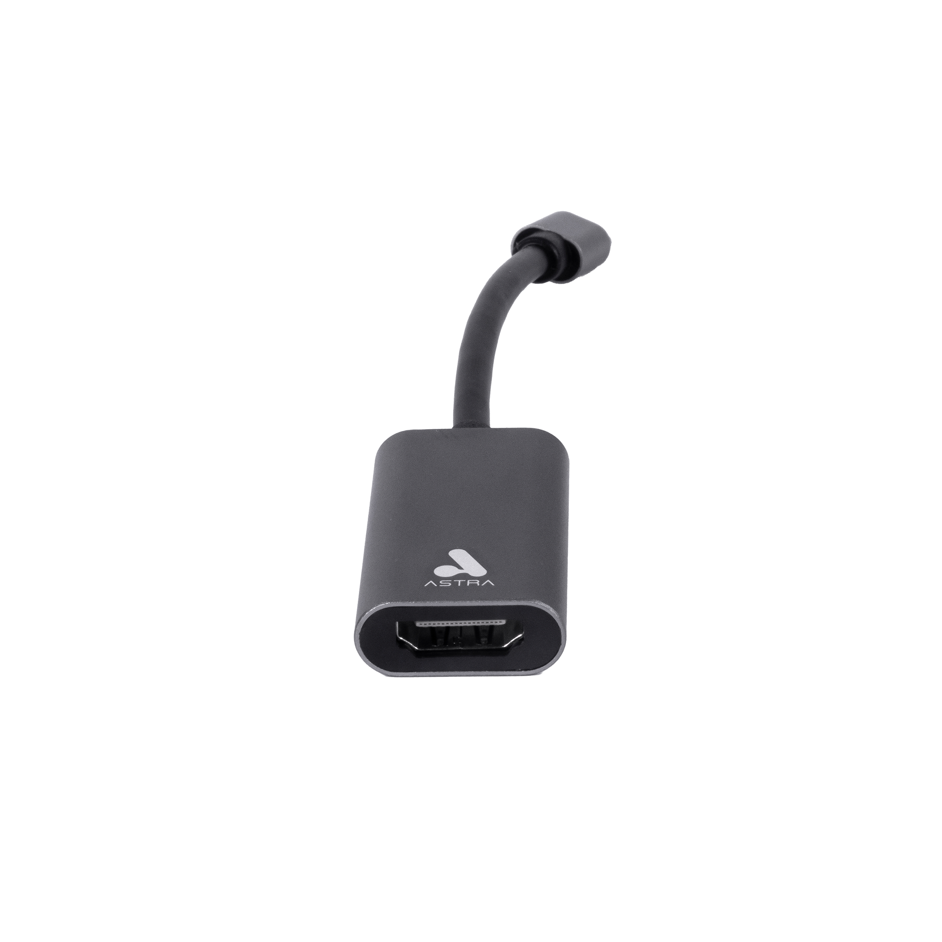 USB C to HDMI Adapter 4K 60Hz - Silver Astra - Connect Laptop, Phone to Monitor/TV for Work, Gaming & Streaming